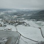 Montclar sous la neige
