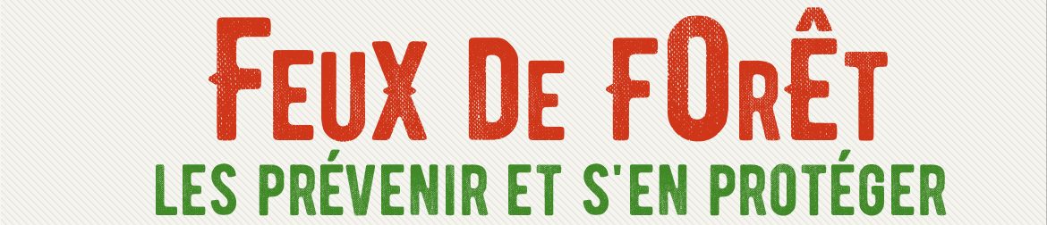 Affiche Prévention feux de forets