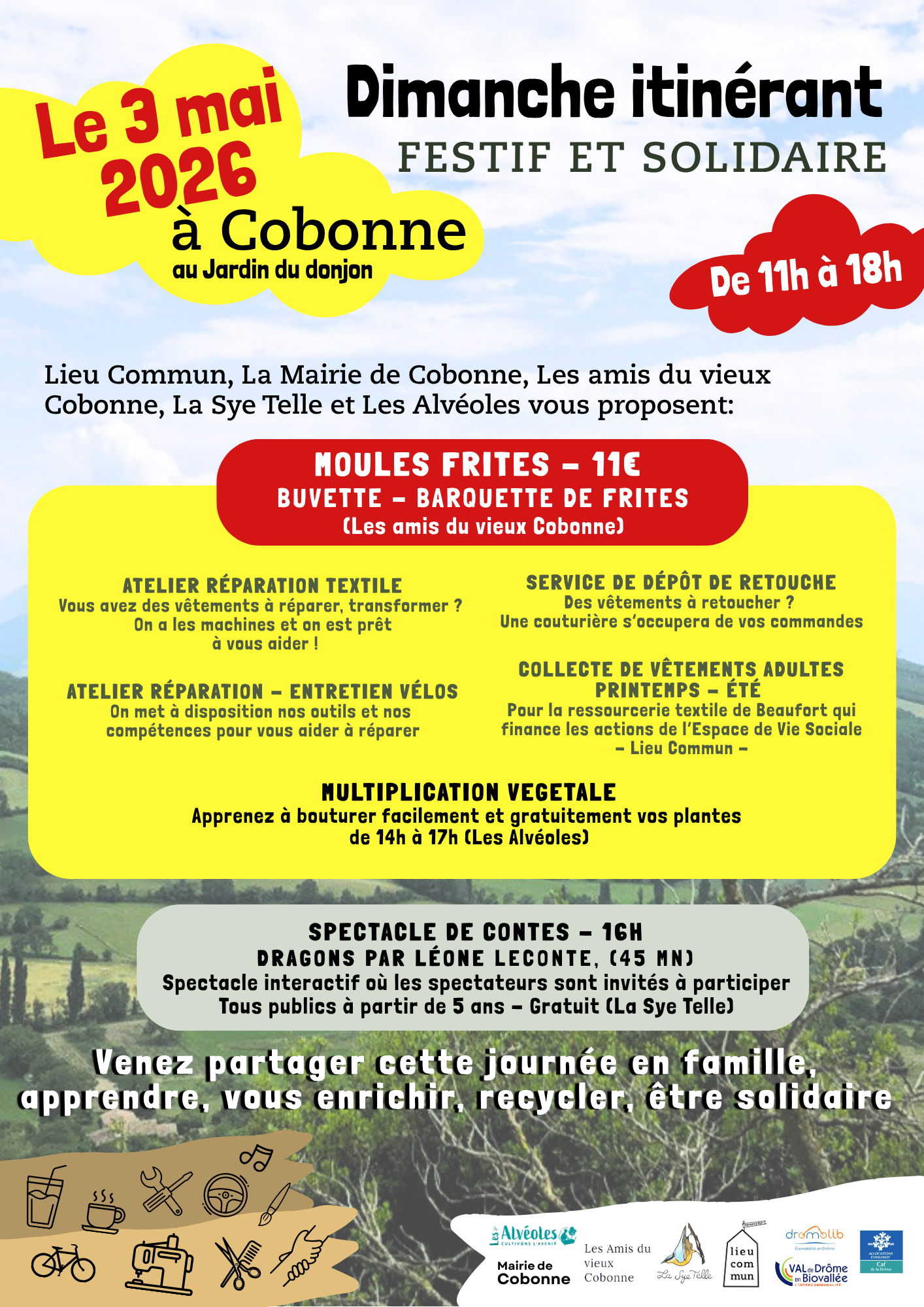 Dimanche itinérant Cobonne