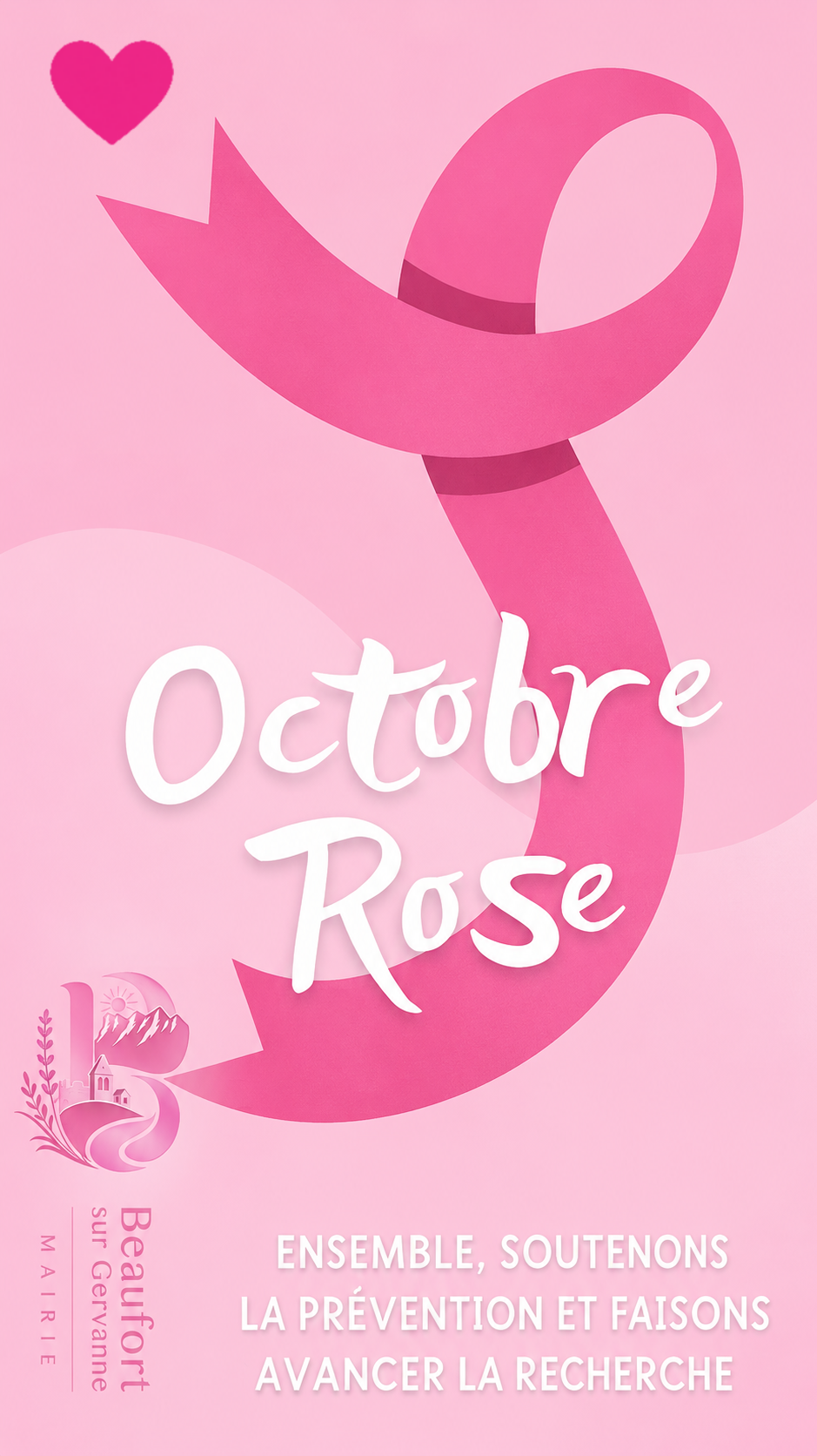 Octobre Rose Beaufort-sur-Gervanne